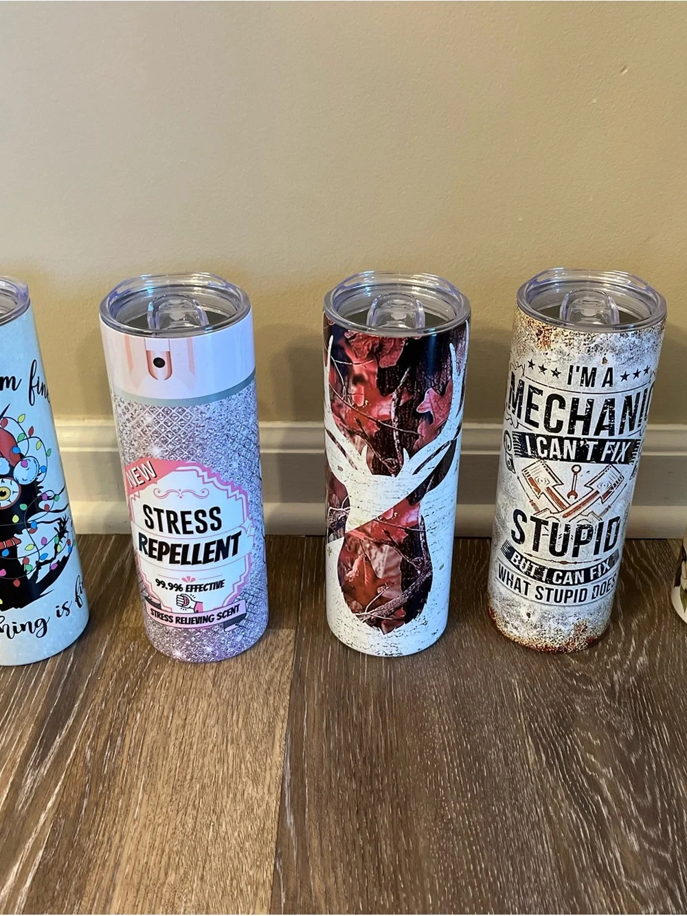 CUSTOM PHOTO 20OZ TUMBLER PERSONALIZED GIFT